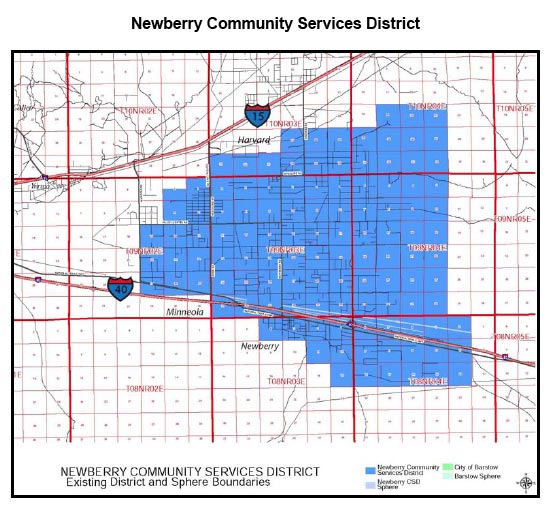 Newberry CSD boundaries.